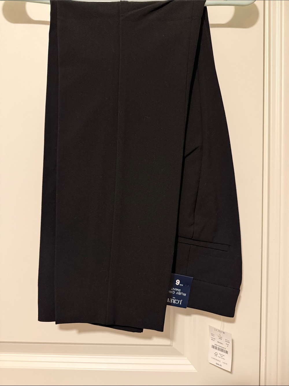 J.Crew Ruby Crop Pant Black Size 6